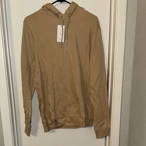 Men's Tan Hoodie Sweater